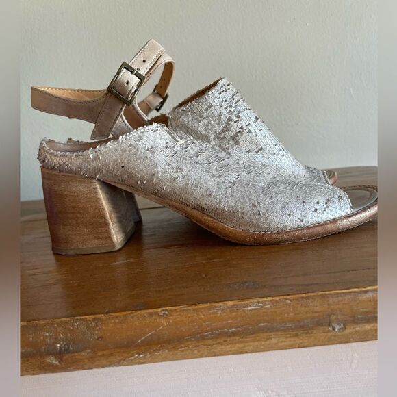 La Bottega di Lisa Leather Sandals Made in Italy Size 38.5 (8) - Picture 1 of 12